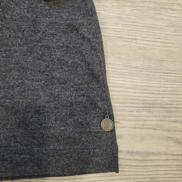 Soft Surrounding Gray Top with Brown Accents Size 1X - Picture 7 of 10